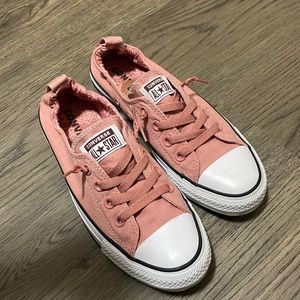 Ladies slip on converse! Like new
